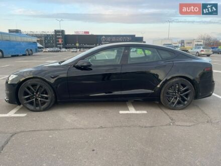 Черный Тесла Модель С, объемом двигателя 0 л и пробегом 53 тыс. км за 45500 $, фото 1 на Automoto.ua