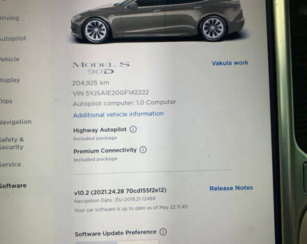 Коричневий Тесла Модель С, об'ємом двигуна 0 л та пробігом 205 тис. км за 37000 $, фото 11 на Automoto.ua