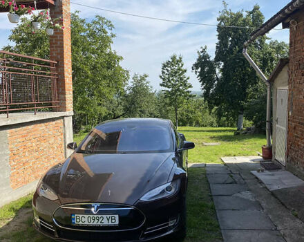 Коричневый Тесла Модель С, объемом двигателя 0 л и пробегом 90 тыс. км за 12350 $, фото 5 на Automoto.ua