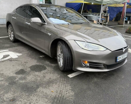 Коричневий Тесла Модель С, об'ємом двигуна 0 л та пробігом 136 тис. км за 18000 $, фото 4 на Automoto.ua