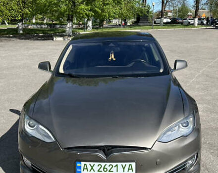 Коричневый Тесла Модель С, объемом двигателя 0 л и пробегом 107 тыс. км за 21500 $, фото 6 на Automoto.ua