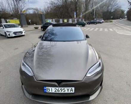 Тесла Модель С 2016 в Полтаве на Automoto.ua Коричневый Тесла Модель С, объемом двигателя 0 л и пробегом 143 тыс. км за 15800 $, фото 6 на Automoto.ua