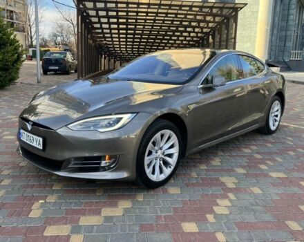 Коричневий Тесла Модель С, об'ємом двигуна 0 л та пробігом 95 тис. км за 22000 $, фото 1 на Automoto.ua