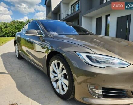 Коричневый Тесла Модель С, объемом двигателя 0 л и пробегом 98 тыс. км за 17500 $, фото 1 на Automoto.ua