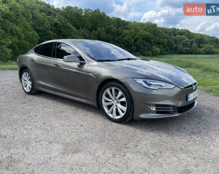 Коричневий Тесла Модель С, об'ємом двигуна 0 л та пробігом 123 тис. км за 23400 $, фото 1 на Automoto.ua