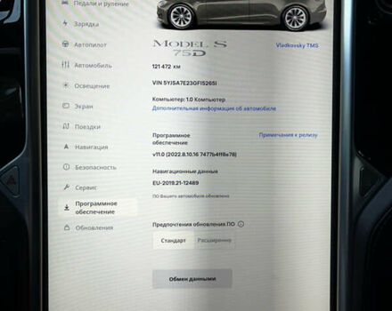 Коричневий Тесла Модель С, об'ємом двигуна 0 л та пробігом 121 тис. км за 21500 $, фото 22 на Automoto.ua