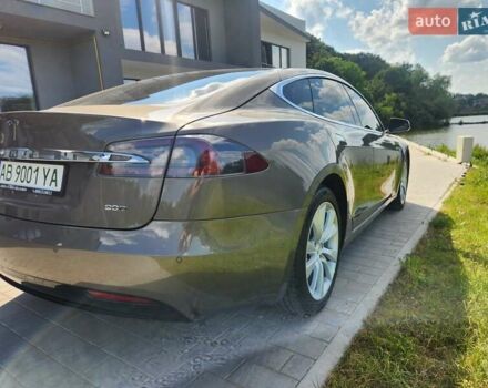 Коричневый Тесла Модель С, объемом двигателя 0 л и пробегом 98 тыс. км за 17500 $, фото 3 на Automoto.ua