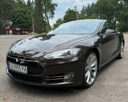 Коричневый Тесла Модель С, объемом двигателя 0 л и пробегом 152 тыс. км за 15750 $, фото 1 на Automoto.ua
