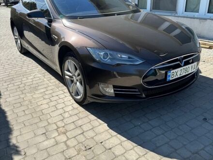 Коричневий Тесла Модель С, об'ємом двигуна 0 л та пробігом 240 тис. км за 13300 $, фото 1 на Automoto.ua