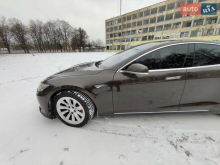 Коричневий Тесла Модель С, об'ємом двигуна 0 л та пробігом 177 тис. км за 12600 $, фото 1 на Automoto.ua