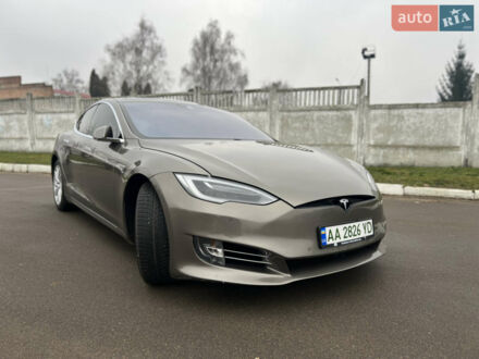 Коричневий Тесла Модель С, об'ємом двигуна 0 л та пробігом 114 тис. км за 18000 $, фото 1 на Automoto.ua