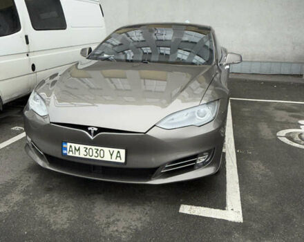 Коричневий Тесла Модель С, об'ємом двигуна 0 л та пробігом 136 тис. км за 18000 $, фото 1 на Automoto.ua