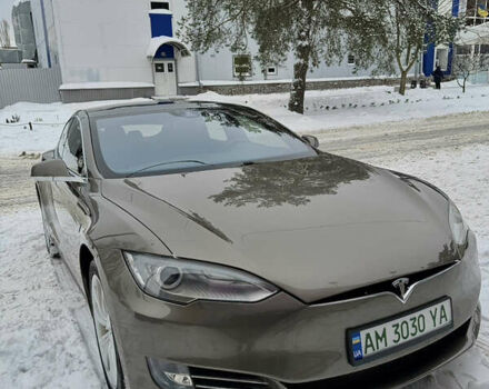 Коричневий Тесла Модель С, об'ємом двигуна 0 л та пробігом 140 тис. км за 15000 $, фото 1 на Automoto.ua
