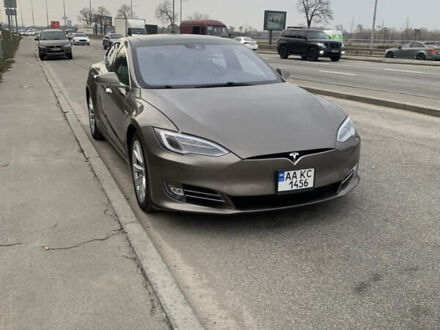 Коричневий Тесла Модель С, об'ємом двигуна 0 л та пробігом 165 тис. км за 18500 $, фото 1 на Automoto.ua