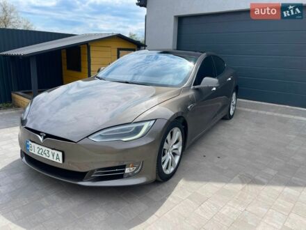 Коричневий Тесла Модель С, об'ємом двигуна 0 л та пробігом 138 тис. км за 17500 $, фото 1 на Automoto.ua