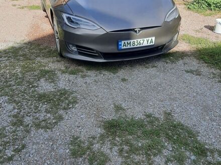 Коричневий Тесла Модель С, об'ємом двигуна 0 л та пробігом 155 тис. км за 18000 $, фото 1 на Automoto.ua