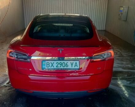 Красный Тесла Модель С, объемом двигателя 0 л и пробегом 87 тыс. км за 11000 $, фото 4 на Automoto.ua