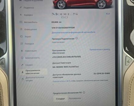 Червоний Тесла Модель С, об'ємом двигуна 0 л та пробігом 69 тис. км за 15988 $, фото 19 на Automoto.ua