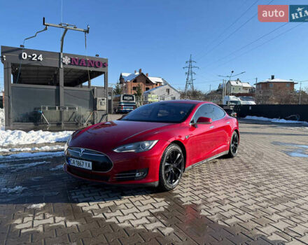 Червоний Тесла Модель С, об'ємом двигуна 0 л та пробігом 148 тис. км за 11500 $, фото 1 на Automoto.ua