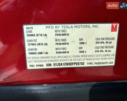 Червоний Тесла Модель С, об'ємом двигуна 0 л та пробігом 188 тис. км за 13900 $, фото 13 на Automoto.ua