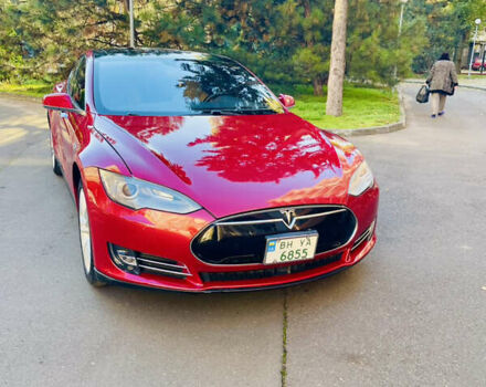 Червоний Тесла Модель С, об'ємом двигуна 0 л та пробігом 80 тис. км за 12800 $, фото 1 на Automoto.ua