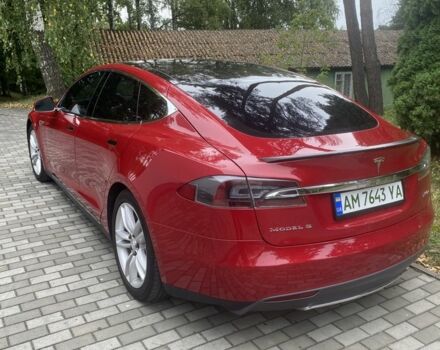 Червоний Тесла Модель С, об'ємом двигуна 0 л та пробігом 159 тис. км за 14999 $, фото 3 на Automoto.ua