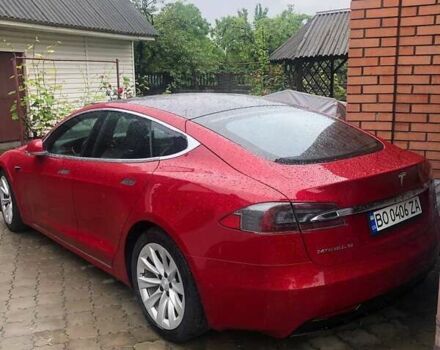 Красный Тесла Модель С, объемом двигателя 0 л и пробегом 130 тыс. км за 28999 $, фото 4 на Automoto.ua