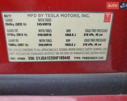 Красный Тесла Модель С, объемом двигателя 0 л и пробегом 125 тыс. км за 6800 $, фото 11 на Automoto.ua