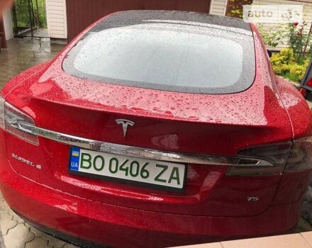 Красный Тесла Модель С, объемом двигателя 0 л и пробегом 130 тыс. км за 28999 $, фото 12 на Automoto.ua
