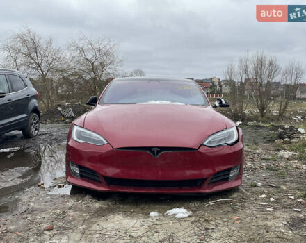 Червоний Тесла Модель С, об'ємом двигуна 0 л та пробігом 87 тис. км за 15250 $, фото 1 на Automoto.ua