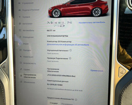Красный Тесла Модель С, объемом двигателя 0 л и пробегом 70 тыс. км за 23900 $, фото 18 на Automoto.ua