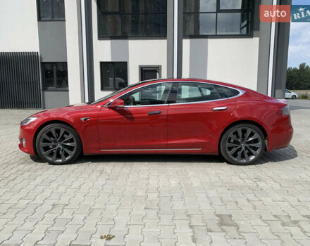 Красный Тесла Модель С, объемом двигателя 0 л и пробегом 101 тыс. км за 19000 $, фото 2 на Automoto.ua