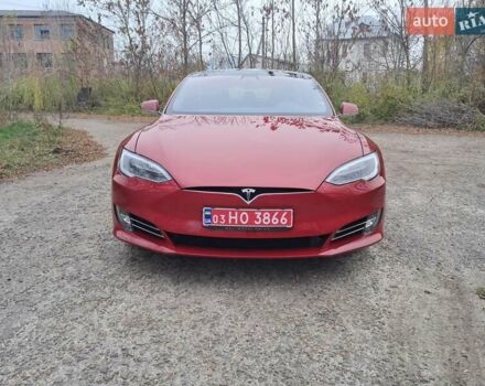 Красный Тесла Модель С, объемом двигателя 0 л и пробегом 182 тыс. км за 17999 $, фото 7 на Automoto.ua