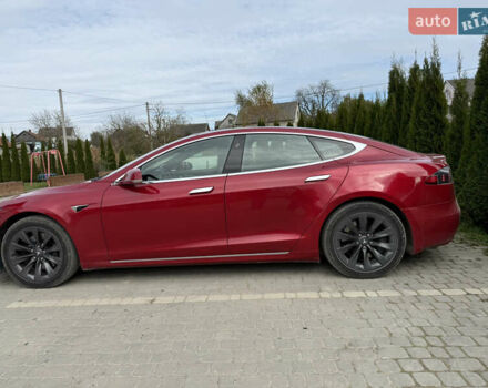Красный Тесла Модель С, объемом двигателя 0 л и пробегом 114 тыс. км за 21500 $, фото 1 на Automoto.ua