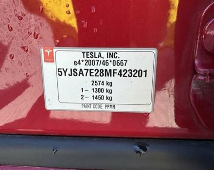 Красный Тесла Модель С, объемом двигателя 0 л и пробегом 87 тыс. км за 46500 $, фото 9 на Automoto.ua