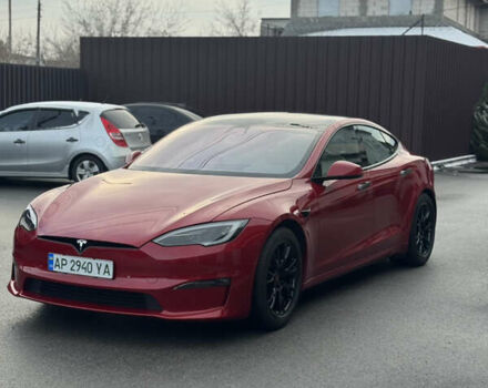 Красный Тесла Модель С, объемом двигателя 0 л и пробегом 55 тыс. км за 51000 $, фото 2 на Automoto.ua