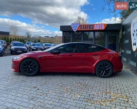 Красный Тесла Модель С, объемом двигателя 0 л и пробегом 16 тыс. км за 49900 $, фото 4 на Automoto.ua