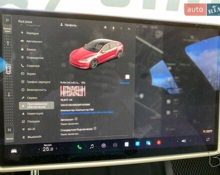 Красный Тесла Модель С, объемом двигателя 0 л и пробегом 16 тыс. км за 49900 $, фото 28 на Automoto.ua