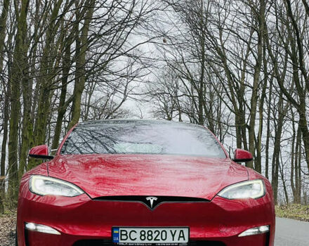 Красный Тесла Модель С, объемом двигателя 0 л и пробегом 21 тыс. км за 50000 $, фото 2 на Automoto.ua