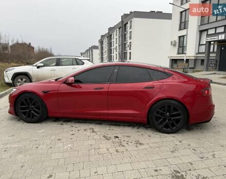Красный Тесла Модель С, объемом двигателя 0 л и пробегом 37 тыс. км за 45900 $, фото 20 на Automoto.ua