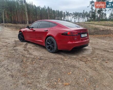 Красный Тесла Модель С, объемом двигателя 0 л и пробегом 56 тыс. км за 36500 $, фото 7 на Automoto.ua