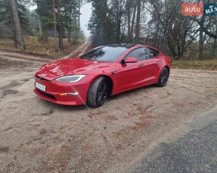 Красный Тесла Модель С, объемом двигателя 0 л и пробегом 56 тыс. км за 33100 $, фото 8 на Automoto.ua