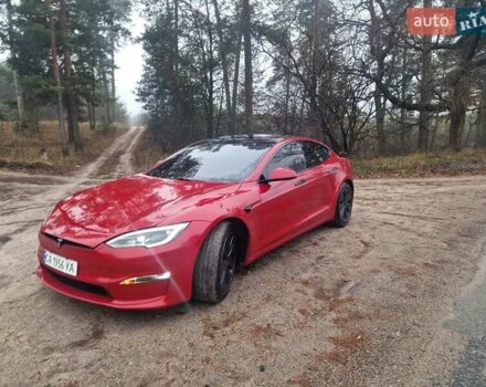 Красный Тесла Модель С, объемом двигателя 0 л и пробегом 56 тыс. км за 33100 $, фото 21 на Automoto.ua