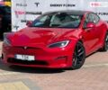 Красный Тесла Модель С, объемом двигателя 0 л и пробегом 1 тыс. км за 85000 $, фото 1 на Automoto.ua