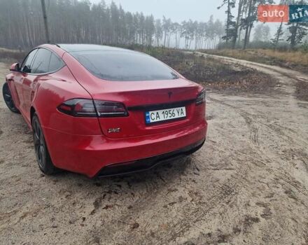 Красный Тесла Модель С, объемом двигателя 0 л и пробегом 56 тыс. км за 33100 $, фото 13 на Automoto.ua