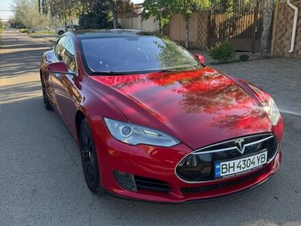 Червоний Тесла Модель С, об'ємом двигуна 0 л та пробігом 183 тис. км за 13300 $, фото 1 на Automoto.ua
