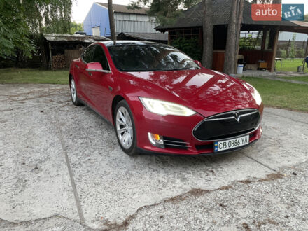 Червоний Тесла Модель С, об'ємом двигуна 0 л та пробігом 198 тис. км за 11200 $, фото 1 на Automoto.ua