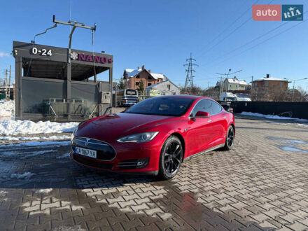 Червоний Тесла Модель С, об'ємом двигуна 0 л та пробігом 148 тис. км за 11500 $, фото 1 на Automoto.ua