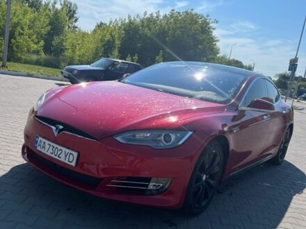 Червоний Тесла Модель С, об'ємом двигуна 0 л та пробігом 153 тис. км за 14450 $, фото 1 на Automoto.ua