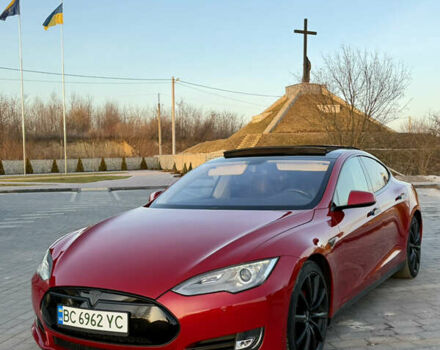 Червоний Тесла Модель С, об'ємом двигуна 0 л та пробігом 262 тис. км за 13400 $, фото 1 на Automoto.ua